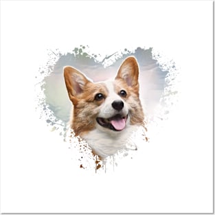 Corgi Love Posters and Art